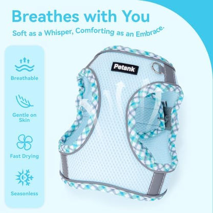 Petank Step in Dog Harness No Pull and Leash for Small Medium Dogs Cats. - Image 3
