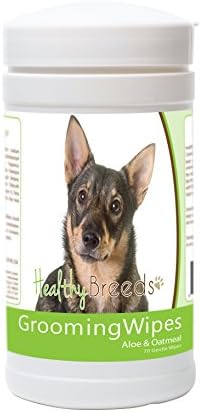 Healthy Breeds Swedish Vallhund Grooming Wipes 70 Count by HealthyBreeds