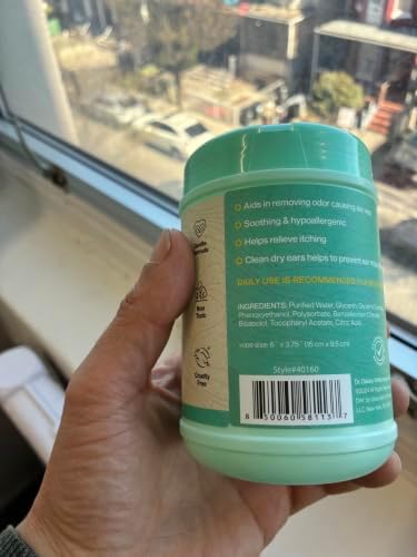 Dr. Oakley Soothing Dog Ear Wipes Cleaner for Dogs & Cats, Dog Ear Wipes for Cleaning - Image 7