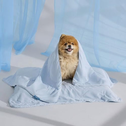 Bedsure Breathable Lightweight Cooling Blanket for Small Dogs, Q-MAX>0.4 by BEDSURE