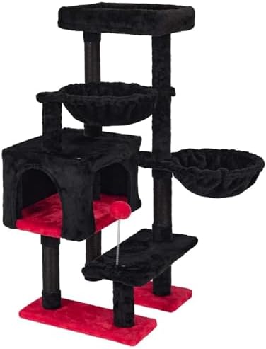 Cat Tree Cat Tower Condo Pet Activity Center Sisal Scratching Post by KIYUMI