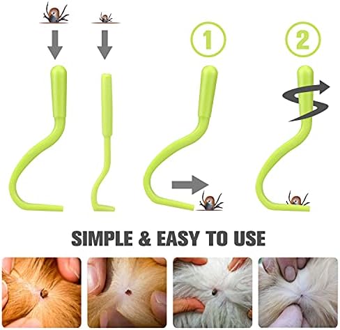 Cat & Dog Grooming Set - Fine Tooth Comb For Grooming And Removing Dandruff Flakes Remove Float Hair Tear Marks (green) - Image 5