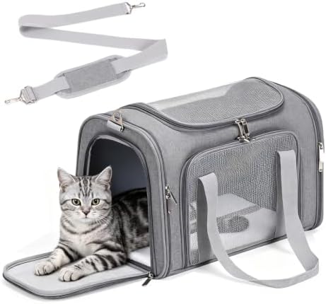 Cat/Dog/Pet Carrier Soft-Sided, Foldable Pet Travel Bag by Unknown