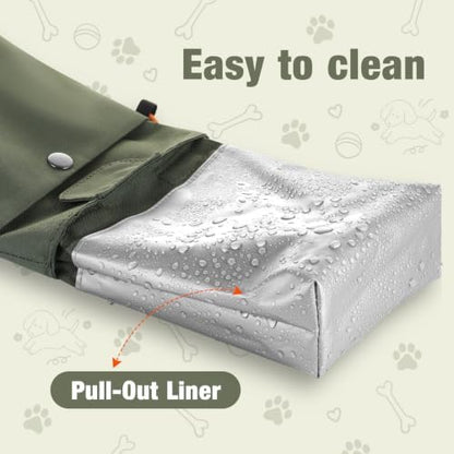 FOREGOER Dog Treat Pouch with Magnetic Closure, 4 Cup Training Bag Outdoor - Image 3