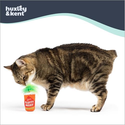 Huxley & Kent Plush Crinkle Catnip Cat Toy, Fluffy Mary, Large - Image 3