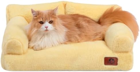 Hollypet Small Dog Large Cat Bed Puppy Couch Beds for Pets up to 25 lbs - Image 2