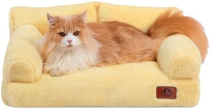 Hollypet Small Dog Large Cat Bed Puppy Couch Beds for Pets up to 25 lbs - Image 2