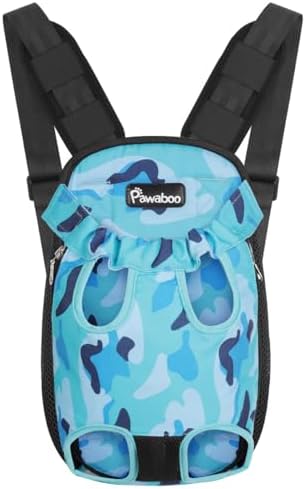 Pawaboo Pet Front Carrier Backpack for Small Medium Dogs by Pawaboo