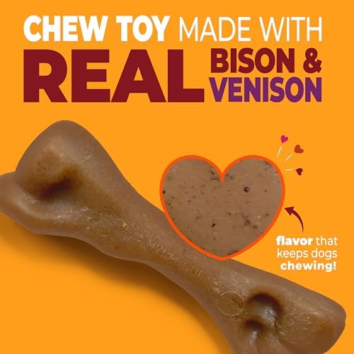 Nylabone Strong Chew Femur Bone Dog Toy, Dog Bone for Aggressive Chewers - Image 2