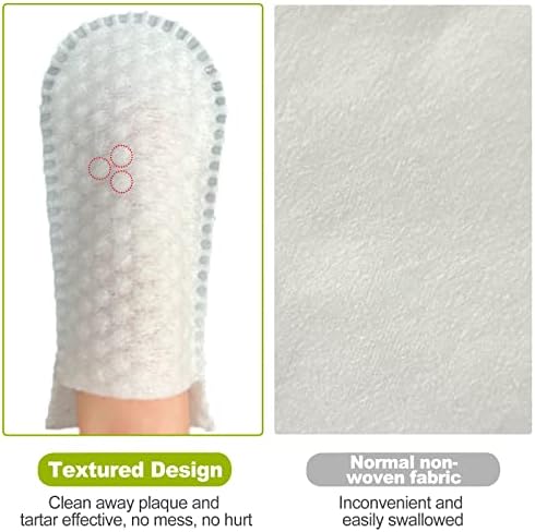 DR.EASY Breath Freshener Dental Finger Wipes 80ct for Dog & Cat, Help Wipe Away Plaque&Tartar, No Added Harsh Chemicals No Brush Formula - Image 3