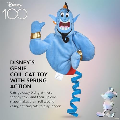 Disney for Pets Aladdin Genie Catnip Coil Cat Toy, 9 Inch - Image 2