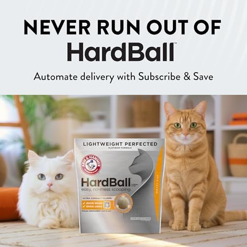 ARM & HAMMER HardBall Clumping Cat Litter, Garden Bloom, 8.5 Lbs - Image 6