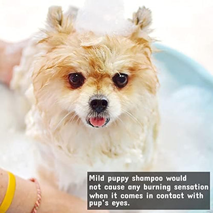 Pet Silk Tearless Puppy Shampoo 16oz, Specially Formulated Tear Free Shampoo for Sensitve Skin & Coat, Effective & Gentle, Fragrance & Dye Free for The at-Home Groomers! - Image 3