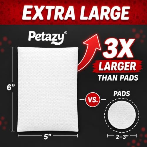 Petazy 2% Chlorhexidine Wipes for Dogs & Cats - Paws, Ears & Skin, 150 Ct - Image 3