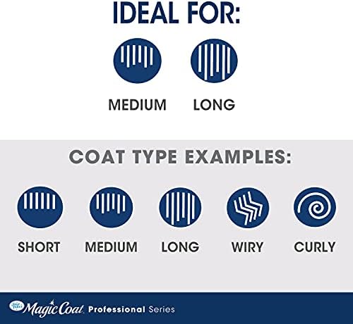 Four Paws Magic Coat Professional Series Cat Slicker Brush for Medium or Long Coats - Gently Removes Excess Hair, Stimulates Natural Oils, Ideal for Cats and Kittens, Lightweight Wood Handle - Image 5