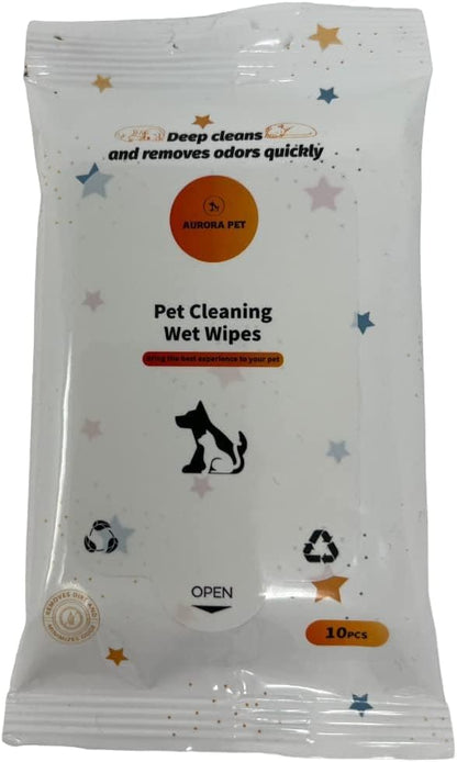 Cat Breeze Cat Litter Pellets, Refill 7 Pounds with Aurora Pet Wipes - Image 4