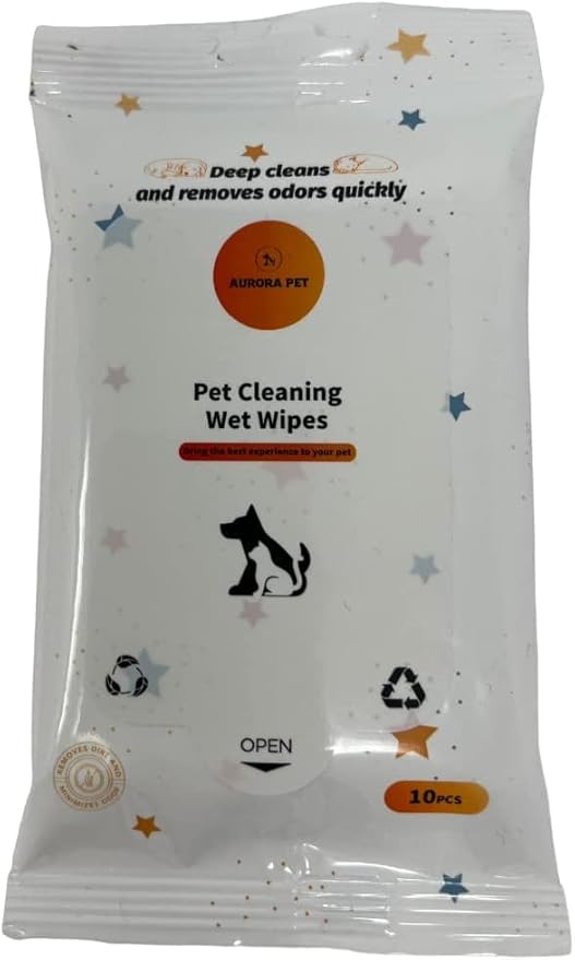 Cat Breeze Cat Litter Pellets, Refill 7 Pounds with Aurora Pet Wipes