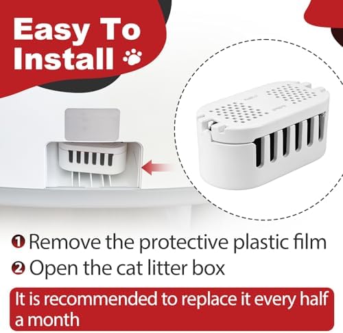 6Pcs Cat Litter Box Deodorizer Cartridges Compatible with Ellenpent ICB019 - Image 7