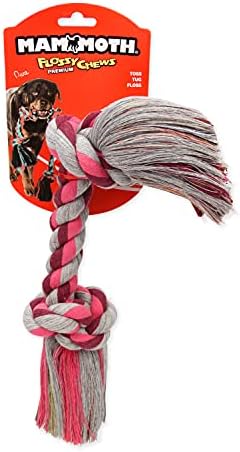 Mammoth Pet Products Flossy Chews Cottonblend Color Rope Bone, X-Large, 16-Inch, MultiColored (20008V) - Image 2
