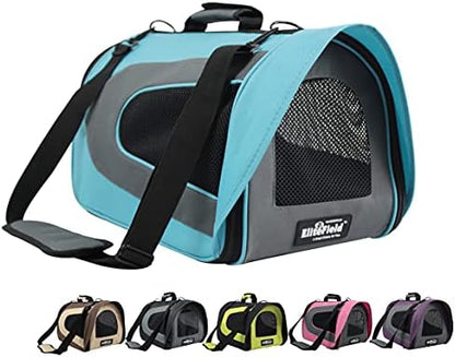 EliteField Deluxe Soft Pet Carrier for Cats and Dogs (3-Year Warranty) by EliteField