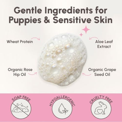 Best Shot Scentament Spa Caressing Puppy Wash, Baby Powder, 16 oz - Image 5