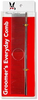 Warren London Everyday Copper Greyhound Style Dog Grooming Comb, 7.5 Inch by WarrenLondon