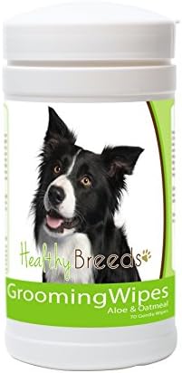 Healthy Breeds Border Collie Grooming Wipes 70 Count by HealthyBreeds