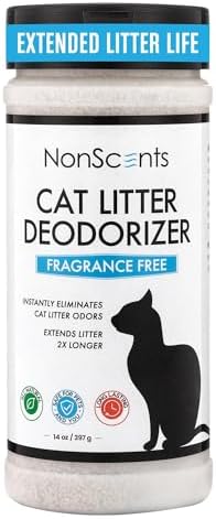 Nonscents Cat litter Deodorizer - Odor Eliminator - 16 ounce by NonScents