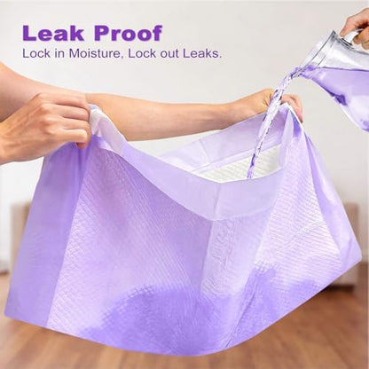 MIZOK Dog Pee Pads Wee Wee Pads Lavender Odor Control XXL 36x36in 30Ct - Image 5