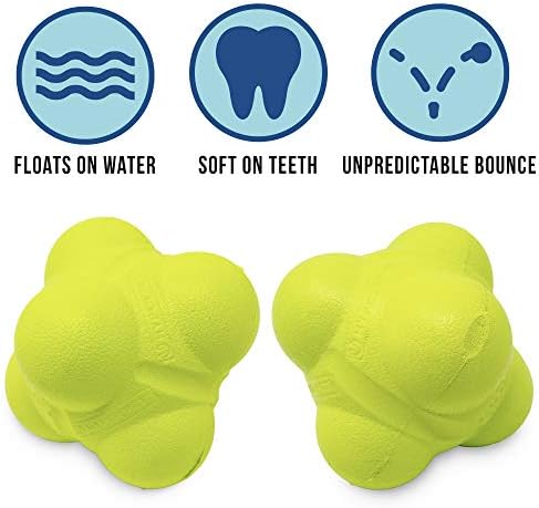 Hyper Pet Fetching Dog Toys - Throwing Bumpy Ball Dog Toy Made with EVA Foam - Lightweight & Floats on Water - Image 2