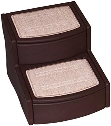 Pet Gear Easy Step II Pet Stairs, Chocolate, 2 Step by PetGear