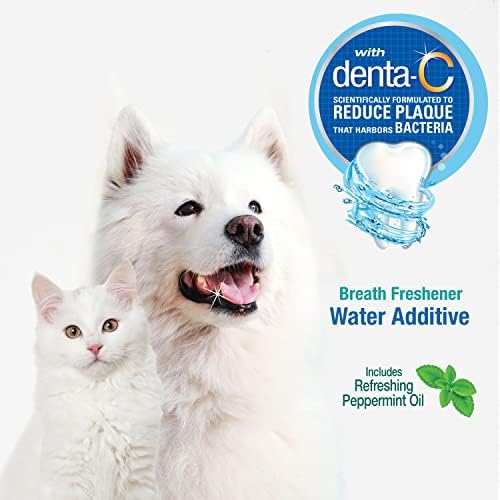 Nylabone Advanced Oral Care Pet Dental Water Additive, Liquid Tartar Remover & Breath Freshener for Dogs, Dog Teeth-Cleaning, Peppermint Flavor, 16 oz. - Image 6