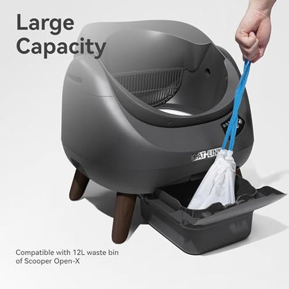 CATLINK 40 Pack Trash Bags for OPEN-X & SCOOPER ROBOT PRO - Image 2