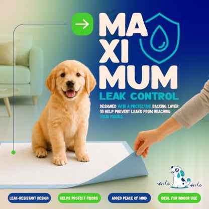 Loofy Pee Pads for Dogs, Training Pads for Dogs, Dog Training Pads, X-Large 35x24, 30 Count, Leak-Proof, Quick-Dry, Super Absorbent Puppy Potty Pads - Image 3