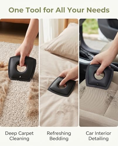 4-in-1 Silicone Mini Pet Hair Remover - Powerful Hair Lifting Tool for Car & Carpet, Efficient Dog Hair Remover for Couch, Furniture, Auto Detailing Supplies, Lint and Pet Fur Removal - Image 2