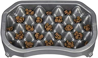 Neater Pet Brands Neater Slow Feeder Dog Bowls, Slows Down Fast Eaters to Help Digestion & Prevent Overeating, Non-Slip Dog Bowl, BPA-Free, Holds 6 Cups of Food for Medium to Large Breed Dogs or Puppy
