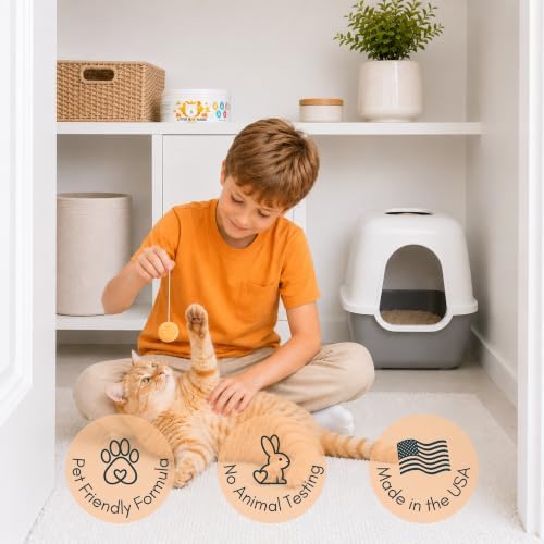 Litter Box Magic Cat Litter Deodorizer Gel, Orange Scent, 16 Oz, Pack of 2 - Image 5