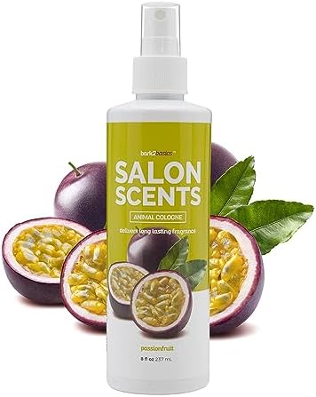 Bark2Basics Salon Scents Dog Cologne Spray and Perfume, Passion Fruit, 8 oz by Bark2Basics%7CGroomersChoice
