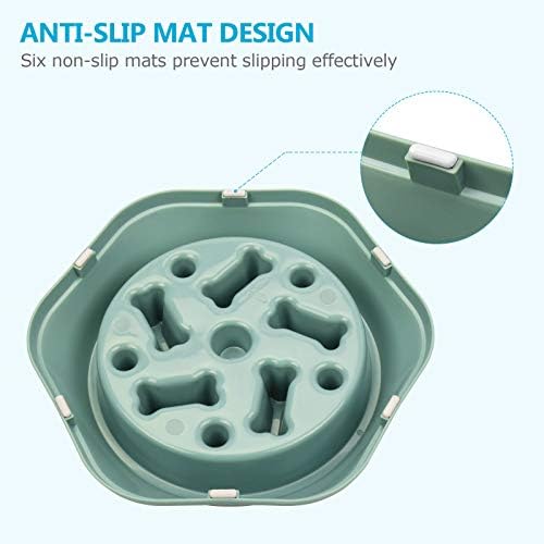 UPSKY Slow Feeder Dog Bowl Anti-Chocking Slower Feeding Pet Puzzle Bowls - Image 4