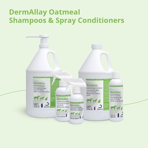 DermAllay Oatmeal Shampoo for Dogs, Cats and Horses, 12 Fl Oz - Image 4