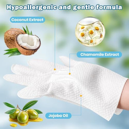 36Pcs Hypoallergenic Pet Glove Wipes for Dogs & Cats - Image 4