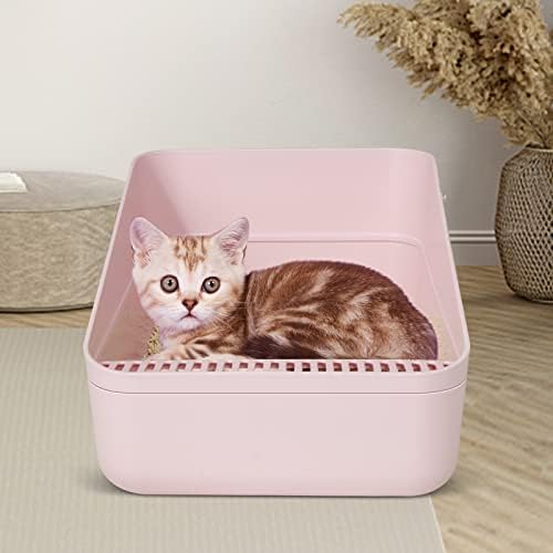 Sfozstra Small Cat Litter Box: Removable Tray for Cats Under 8 lbs - Image 6