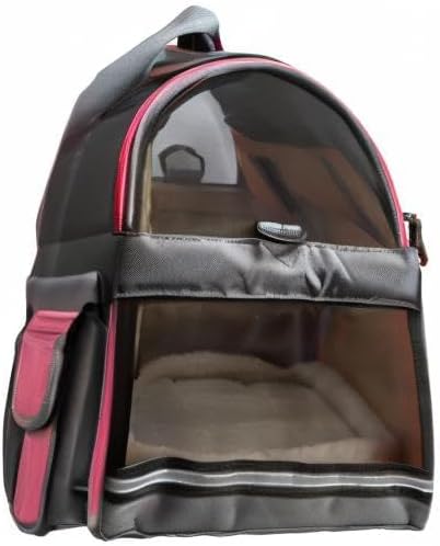 Coastal Pet Bergan Comfort Carrier - Breathable Travel Carrier for Dogs & Cats - Heather Berry, 19" x 10" x 13"