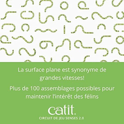 Catit Senses 2.0 Play Circuit Interactive Cat Toy - 8-Piece - Image 5