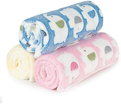 Dono 1 Pack 3 Dog Blankets, Soft Fluffy Fleece Pet Blanket Warm Sleep Mat Paw Print Design Puppy Kitten Throw Blanket Doggy Mat, Blanket for Dogs - Image 3