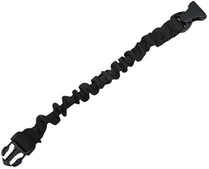 The Buddy System Accessories for Our Dog Leashes Made in USA (Shock Absorber, Regular Dog Black)
