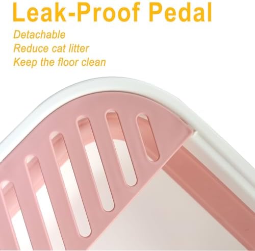 Low Entry Kitten Litter Box Collapsible Shallow Litter Box - Image 5