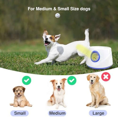 Automatic Dog Ball Launcher, with 6 2.3" ETPU Balls, for Small/Medium Dogs - Image 6