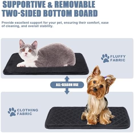 Dog Purse Carrier for Small Dogs, Soft Sided Pet Carrier with Pockets, Foldable Dog Carrier Purse for Puppy, Rabbit, Cat, Washable Breathable Pet Carrier, Dog Carrier Bag for Outdoor Shopping Travel - Image 5