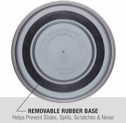 Loving Pets Bella Dog Bowls - Stainless Steel Dog & Cat Bowls - Spill Proof Dog Food Bowl, Cat Bowl, Puppy Essentials & Pet Supplies Great for Home & Travel (Small 10-20 lbs, Blueberry) - Image 3